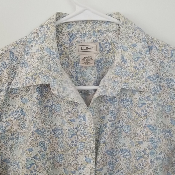 LL Bean Long Sleeve Button Down - Picture 1 of 4